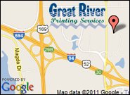 Finfd Great River Printing in Brooklyn Park, MN 